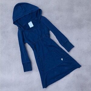 VS PINK rare babydoll scoop neck hooded dress top 2007 Small